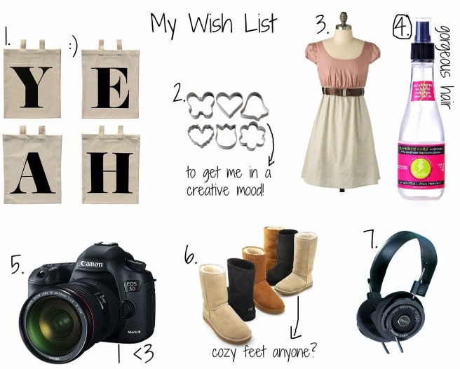 wishlist
